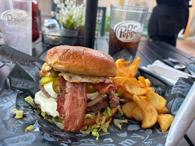Brunch Burger Meal.