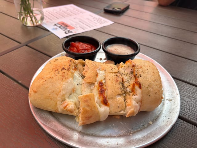 Breakfast Stromboli.