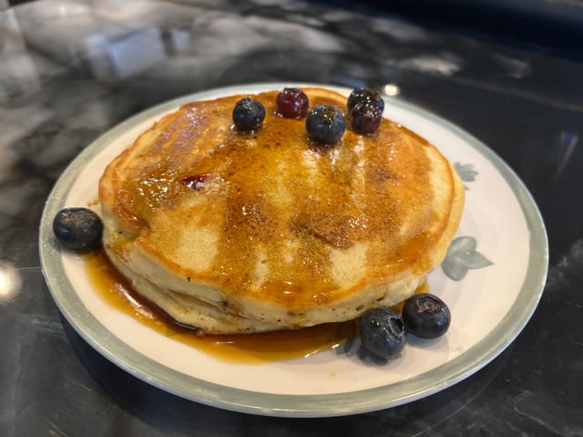 Ricotta Pancakes.